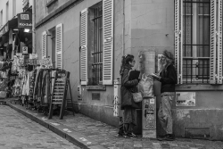 causerie au coin de la rue