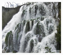 cascade en palier