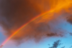 arc en ciel orange