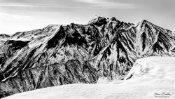 Le massif du Sancy en N&B
