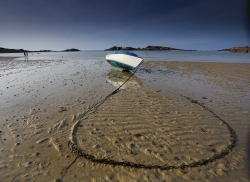 Bateau bleu