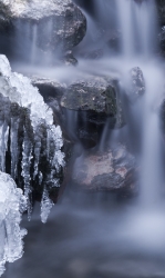 Cascade d'hiver