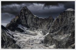 L'Obergabelhorn vu depuis Zermatt...