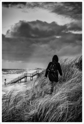 Avec la mer du Nord pour dernier terrain vague II