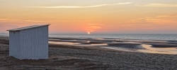 Fin de soirée sur la plage