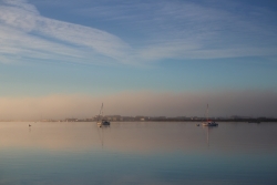 Matin calme entre deux marées