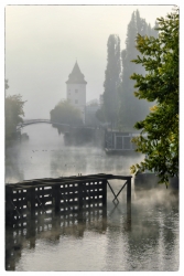 Brume sur la Vltava