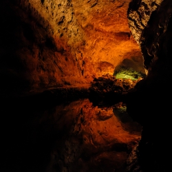 Grotte au reflet