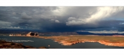 Orage sur le lac Powell