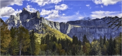 le cirque du Fer-à-Cheval, panoramique