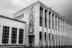 Les murs de la Bibliothèque Royale (Bruxelles)