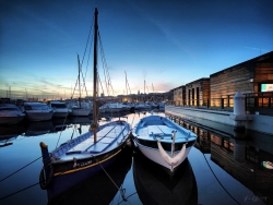 Le vieux port à l'heure Bleue 1