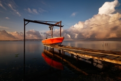 La barque rouge