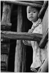 petite fille du village Lahu...