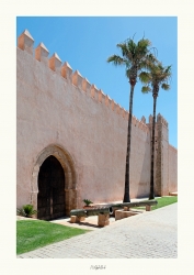 L'entrée du jardin andalous