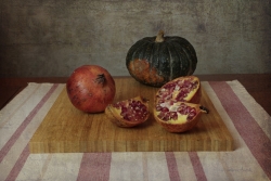 Grenades et courge
