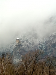 La vigie dans le brouillard
