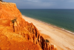 les falaises de l'Algarve (Portugal)