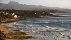 la côte basque fin d'aprem
