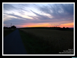 coucher de soleil, une autre