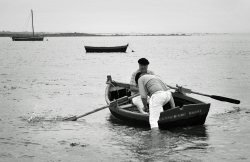 embarquement sur la Jeanne d'arc