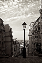 Essai d'une vue de Montmartre