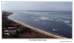 Fire Island Winter coast