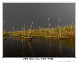 Entre ciel et terre, avant l'orage...