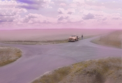 Panne sèche au tout-petit matin