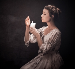 La jeune fille à la bougie