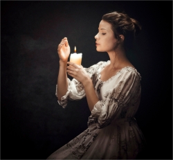 La jeune fille à la bougie II