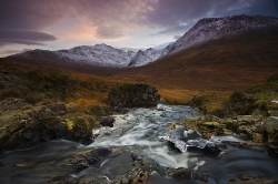 Coire na Creiche Snow Capped Peaks #1