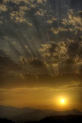Dernier coucher de soleil...