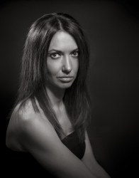 Simple portrait studio