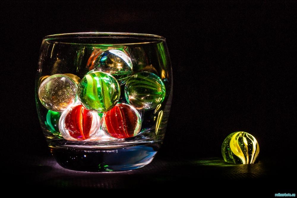 des billes et des couleurs