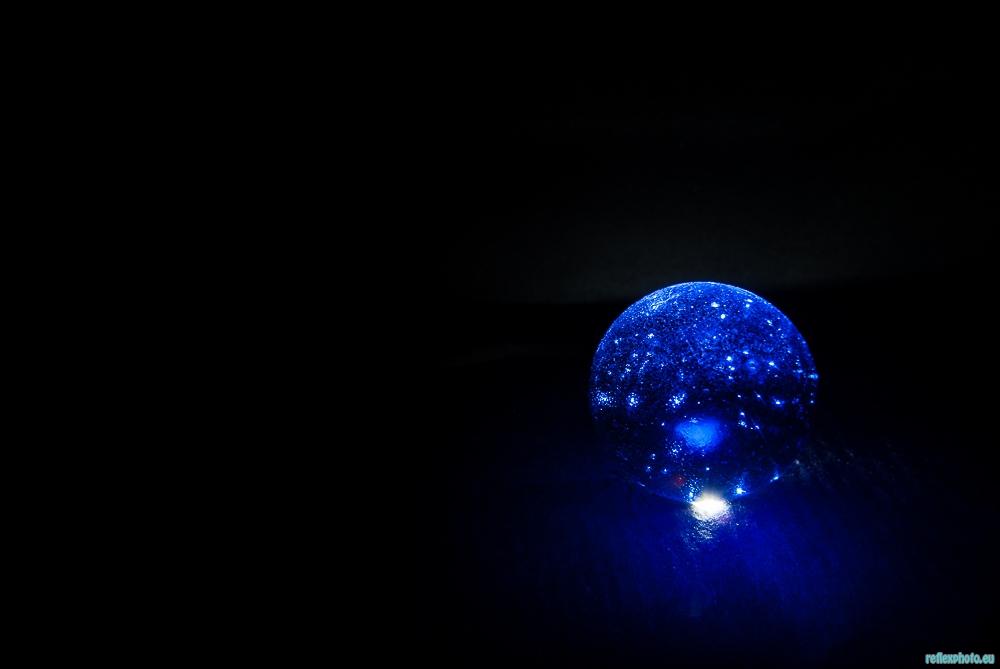 l'univers en bleu