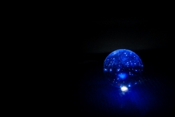 l'univers en bleu