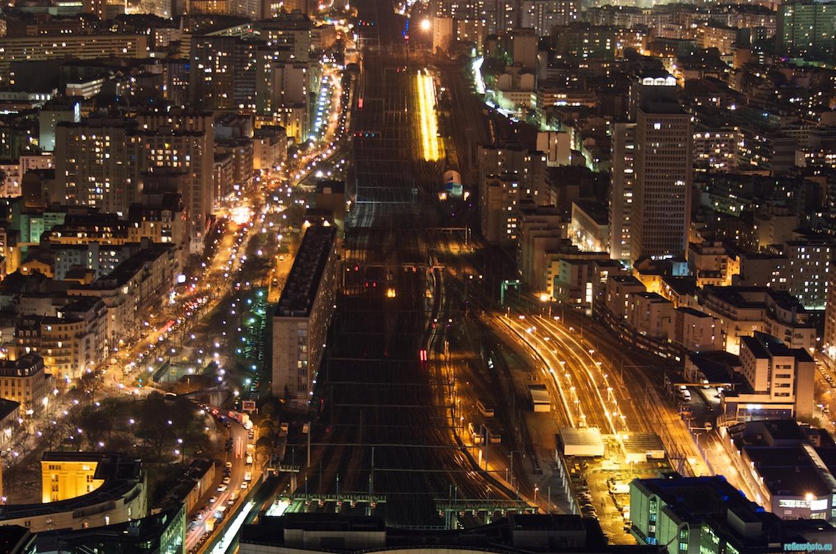 Montparnasse by night