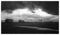 Dunkerque, plage et port