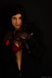 le rouge sous le noir