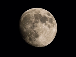 Belle lune ce soir
