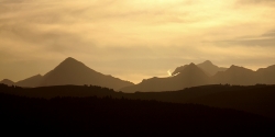Coucher pyrénéen