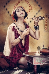 femme orientaliste