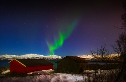 lumière shamanique sur Tromso ...