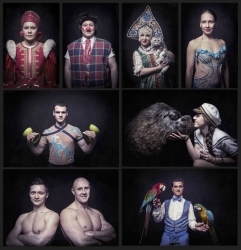 Série artistes de cirque