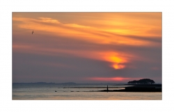 Coucher dans les nuages