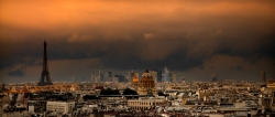 Le ciel de Paris ...