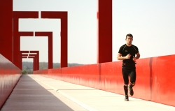 Red runner