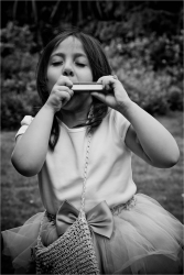 La petite joueuse d'Harmonica
