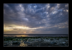 Glen Maye -  Coucher de Soleil